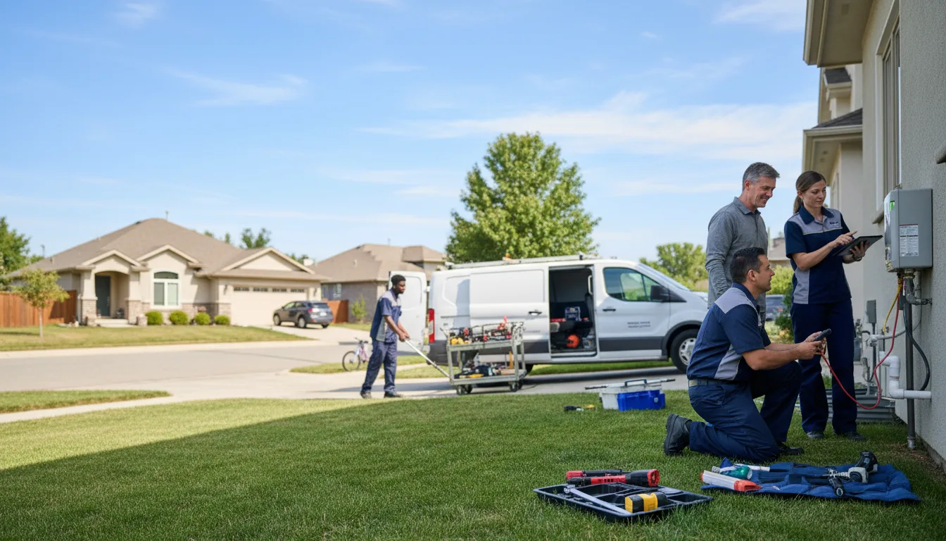 Tankless water heater service in Blanchardville, WI
